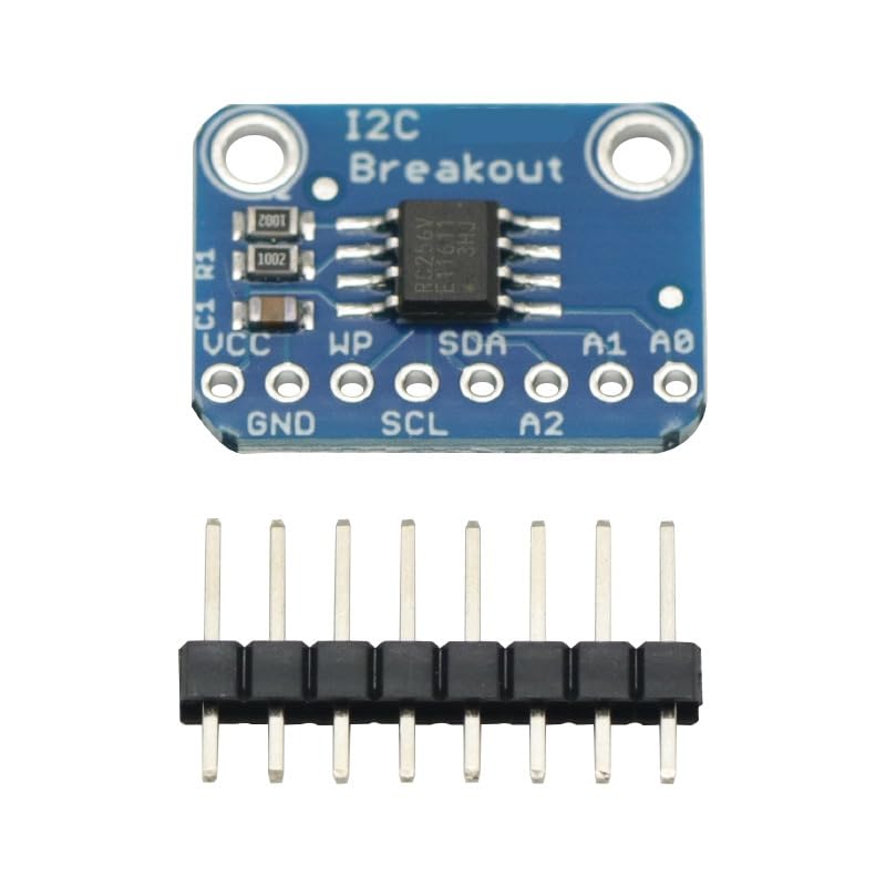 GODIYMODULES 1Pcs I2C MB85RC256V for FRAM Breakout Board Memory MB85RC256V IC I2C Non-Volatile 2.7-5.5V for IoT Sensor Portable Wearable iot Device - Image 2